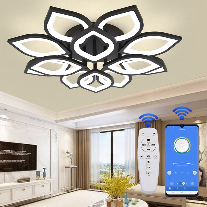 لوستر مدرن شکیلا مدل نلیا دوازده شاخه