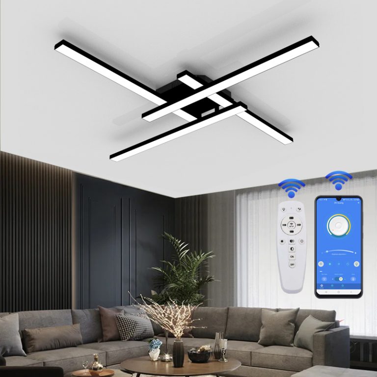 لوستر مدرن مدل سرو کد SB4 مشکی