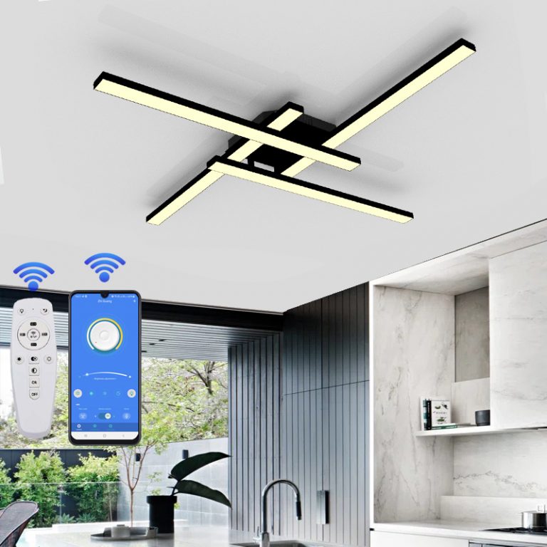 لوستر مدرن مدل سرو کد SB4 مشکی