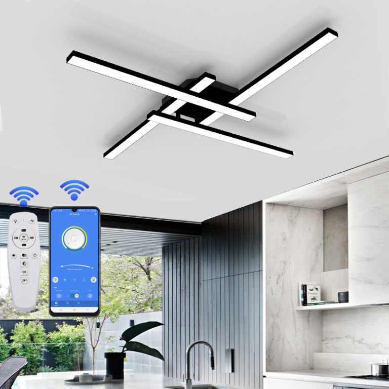 لوستر مدرن مدل سرو کد SB4 مشکی