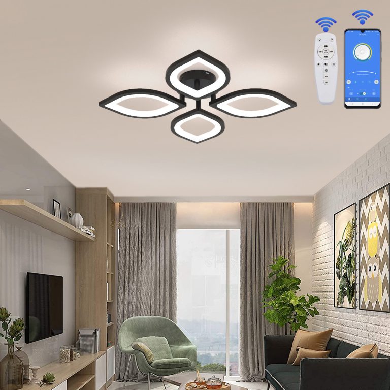 لوستر مدرن شکیلا مدل نلیا چهار شاخه