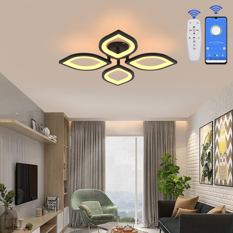 لوستر مدرن شکیلا مدل نلیا چهار شاخه