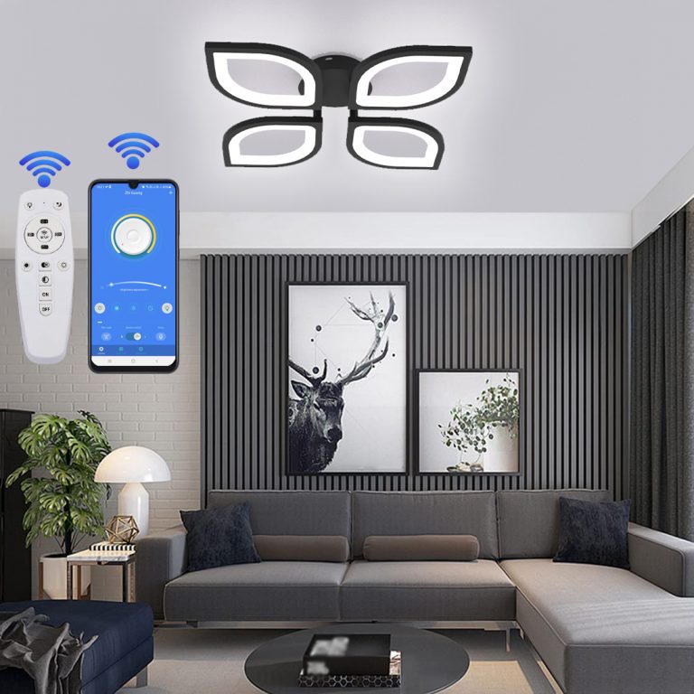 لوستر مدرن شکیلا مدل نلیا چهار شاخه