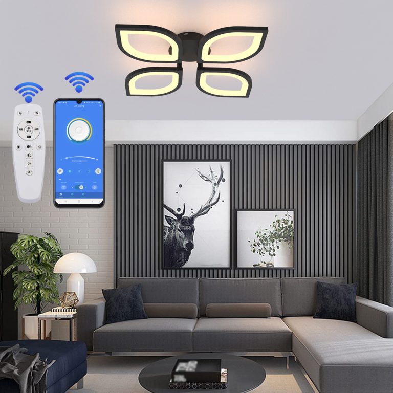 لوستر مدرن شکیلا مدل نلیا چهار شاخه