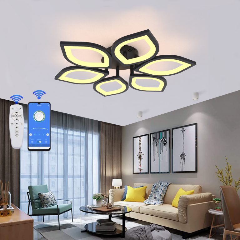 لوستر مدرن شکیلا مدل نلیا شش شاخه