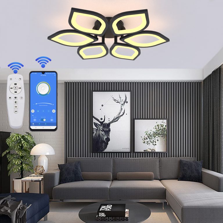 لوستر مدرن شکیلا مدل نلیا شش شاخه