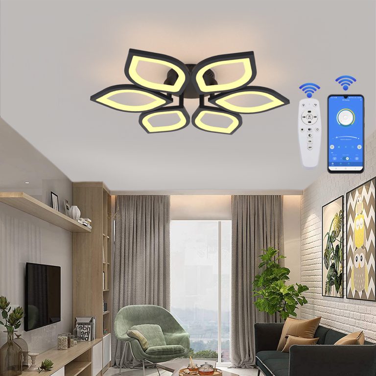 لوستر مدرن شکیلا مدل نلیا شش شاخه