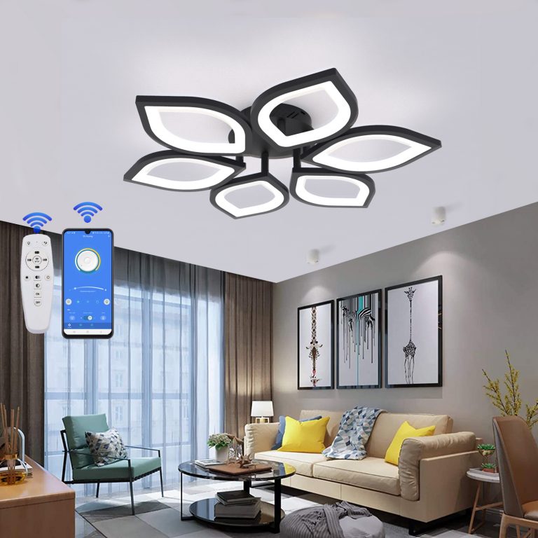 لوستر مدرن شکیلا مدل نلیا شش شاخه