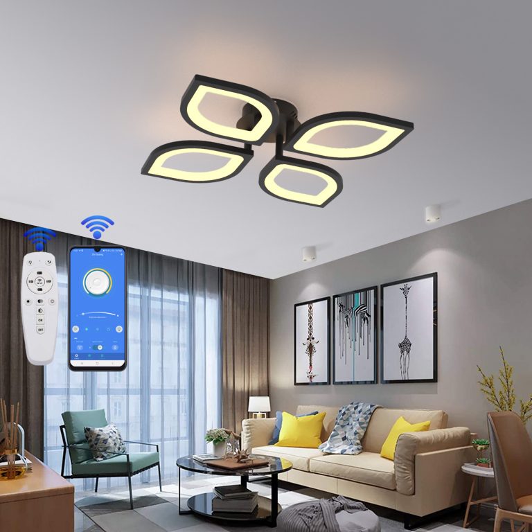 لوستر مدرن شکیلا مدل نلیا چهار شاخه