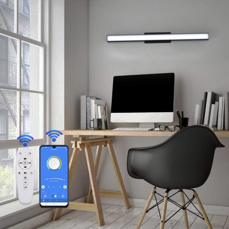 لوستر مدرن مدل سرو تک شاخه کد SB1 مشکی