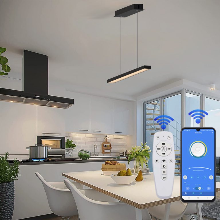 لوستر مدرن مدل سرو آویز تک شاخه کد SC1 مشکی