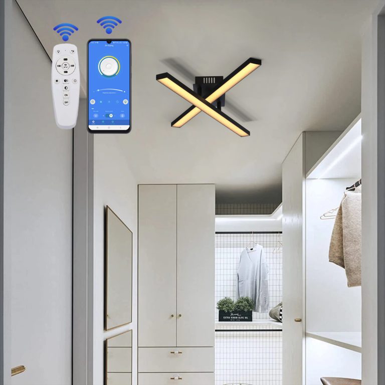 لوستر مدرن مدل سرو دو شاخه کد SB2XB مشکی