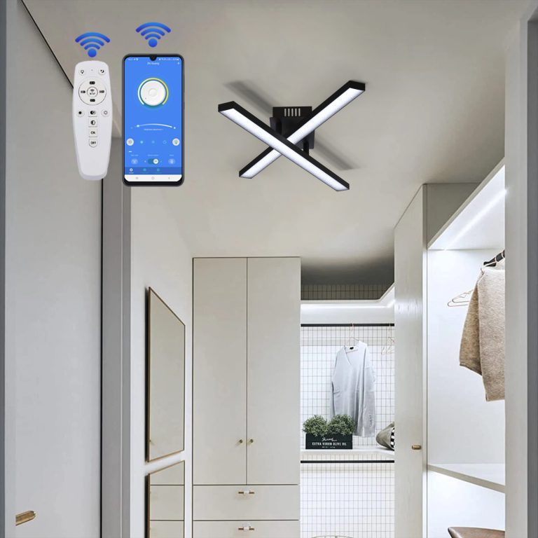 لوستر مدرن مدل سرو دو شاخه کد SB2XB مشکی