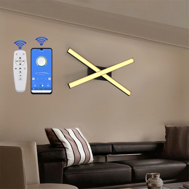 لوستر مدرن مدل سرو دو شاخه کد SB2XB مشکی