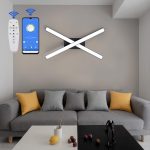 لوستر مدرن مدل سرو دو شاخه