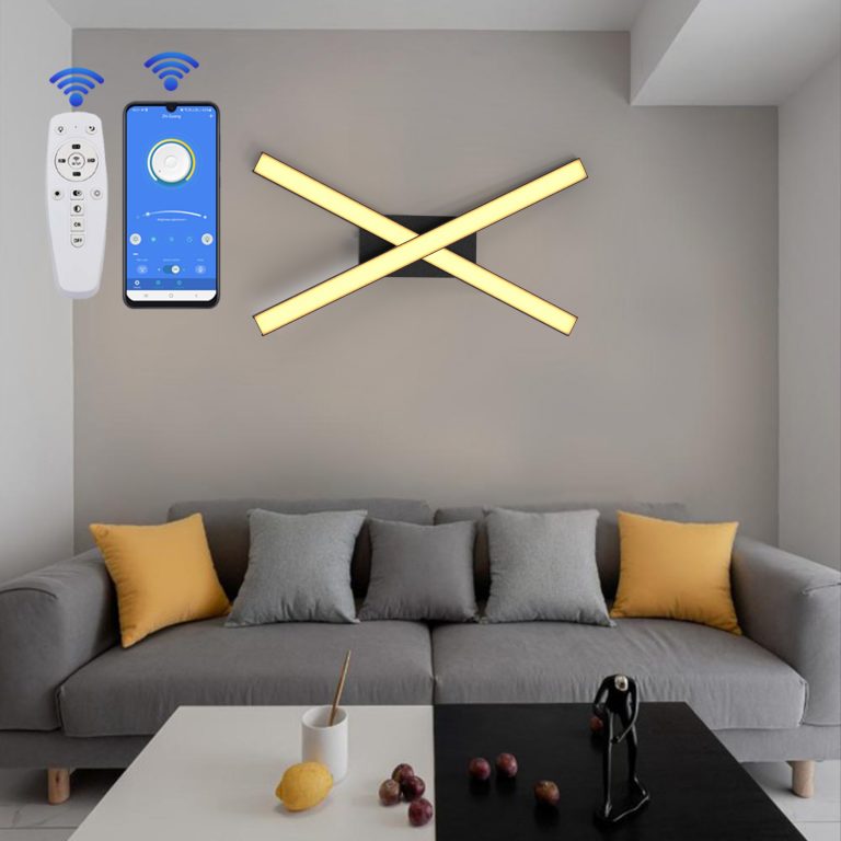 لوستر مدرن مدل سرو دو شاخه کد SB2XB مشکی