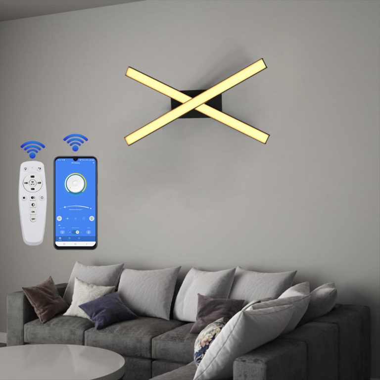 لوستر مدرن مدل سرو دو شاخه کد SB2XB مشکی